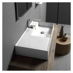 Deals ๐ฏ Scarabeo Ceramiche 32" Ceramic Wall Mount Or Vessel Sink With Counter Space, 1-Hole โญ 10 Deals ๐ฏ Scarabeo Ceramiche 32" Ceramic Wall Mount Or Vessel Sink With Counter Space, 1-Hole โญ -Bathroom Sinks Shop 5cc1a8460b55e565 5796 w800 h800 b0 p0