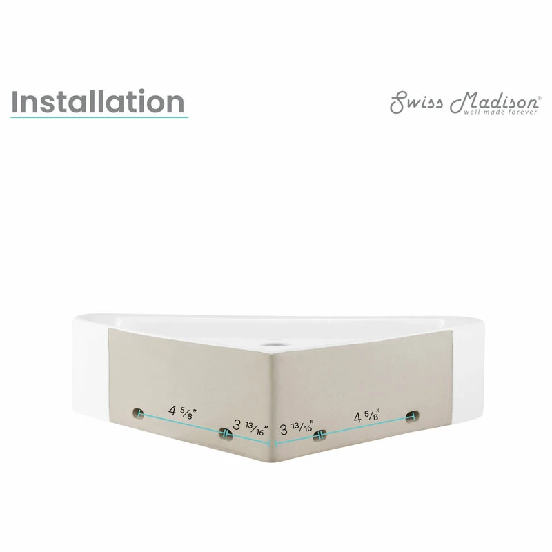 Deals ๐ Swiss Madison St Tropez Corner Wall Hung Sink ๐ฅ 12 Deals ๐ Swiss Madison St Tropez Corner Wall Hung Sink ๐ฅ - Image 10