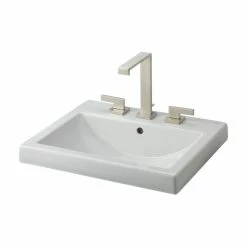 Top 10 โค๏ธ Cheviot Products Camilla Semi-Recessed Sink, 8" Faucet Drilling ๐