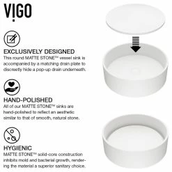 Cheap 🧨 VIGO Anvil Matte StoneTM Vessel Bathroom Sink 🔥 -Bathroom Sinks Shop 61c1489d017fdc92 3393 w800 h800 b1 p0
