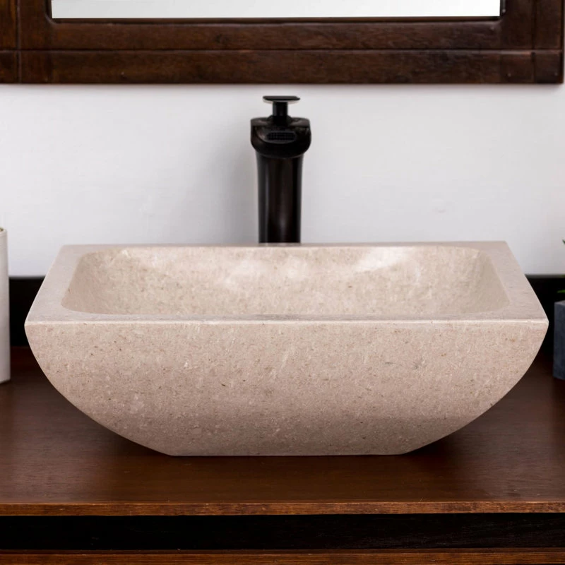 Best reviews of 🤩 Laguna Marble Natural Stone Vessel Bathroom Sink, Rectangular Travertine Sink, Ojinaga ❤️ 5 Best reviews of 🤩 Laguna Marble Natural Stone Vessel Bathroom Sink, Rectangular Travertine Sink, Ojinaga ❤️ - Image 3