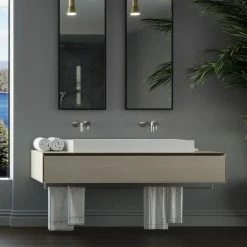 Best deal 🎁 Badeloft USA, LLC Badeloft Stone Resin Wall-mounted Sink, Matte White, Extra Extra Large ⌛ -Bathroom Sinks Shop 63f1112e0ab9287c 2362 w800 h800 b0 p0