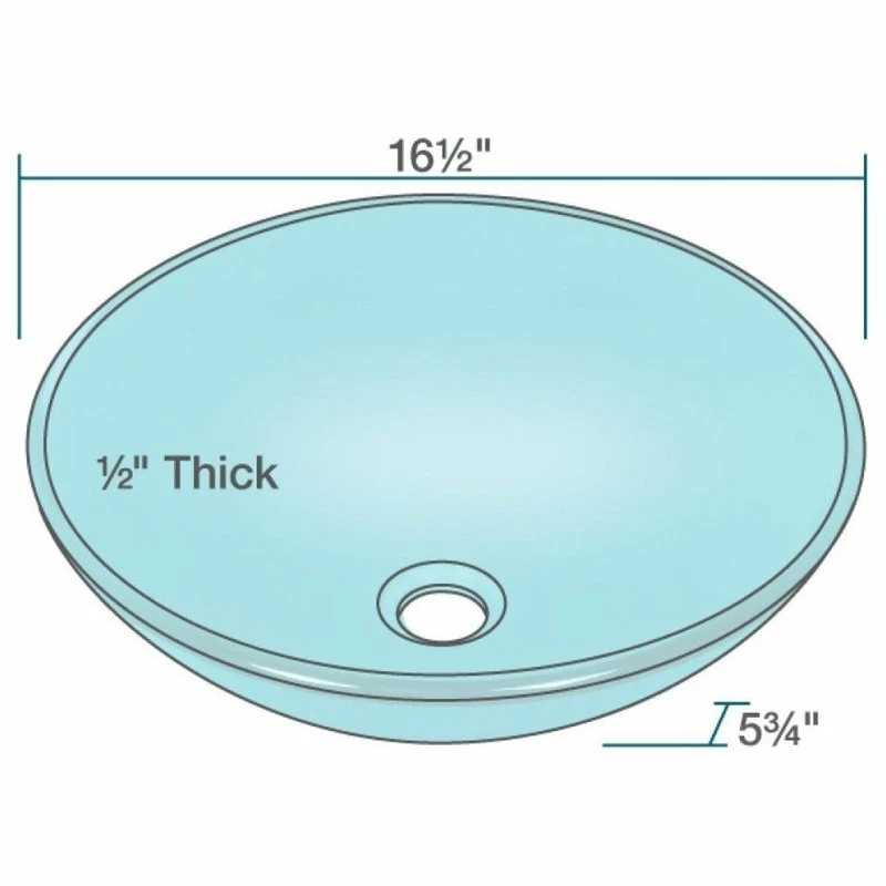 Best Sale ๐ MR Direct Sinks And Faucets 601 Colored Glass Vessel Sink, Turquoise, Sink Only, No Additional Accessories ๐ 5 Best Sale ๐ MR Direct Sinks And Faucets 601 Colored Glass Vessel Sink, Turquoise, Sink Only, No Additional Accessories ๐ - Image 3
