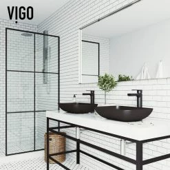 Best reviews of 🛒 VIGO Sottile MatteShell Vessel Bathroom Sink, Black 🤩 -Bathroom Sinks Shop 67818a2e0e9ed8b9 4065 w800 h800 b0 p0