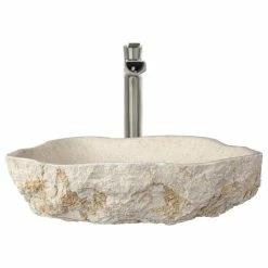 Outlet 🛒 MR Direct Sinks And Faucets 870 Galaga Beige Marble Vessel Sink 🌟 -Bathroom Sinks Shop 688187e9019638e0 0060 w800 h800 b1 p0