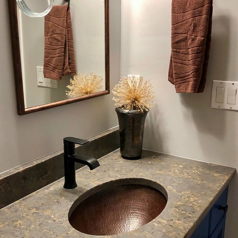 Coupon โ๏ธ Premier Copper Products Oval Under Counter ๐จ Hammered Copper Bathroom Sink, Oil Rubbed Bronze โ๏ธ 6 Coupon โ๏ธ Premier Copper Products Oval Under Counter ๐จ Hammered Copper Bathroom Sink, Oil Rubbed Bronze โ๏ธ - Image 4