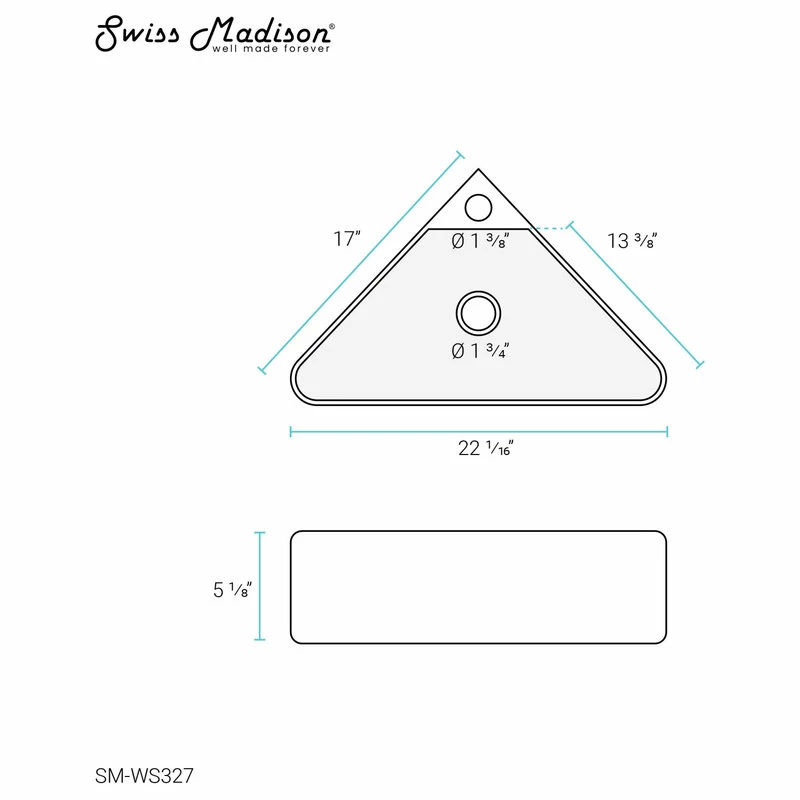 Deals ๐ Swiss Madison St Tropez Corner Wall Hung Sink ๐ฅ 13 Deals ๐ Swiss Madison St Tropez Corner Wall Hung Sink ๐ฅ - Image 11