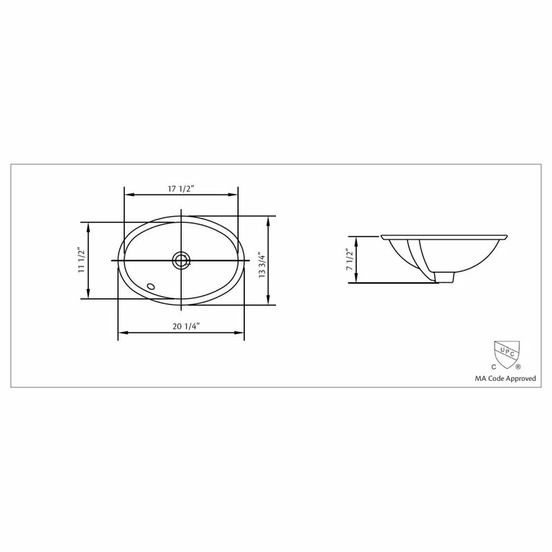 Cheap โญ Cheviot Products Oval Undermount Sink, White, 20.25" ๐ฅฐ 5 Cheap โญ Cheviot Products Oval Undermount Sink, White, 20.25" ๐ฅฐ - Image 3