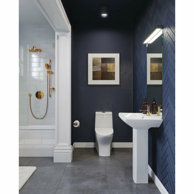 Discount ๐ Swiss Madison Sublime Pedestal Bathroom Sink Rectangular With Single Faucet Hole ๐ 10 Discount ๐ Swiss Madison Sublime Pedestal Bathroom Sink Rectangular With Single Faucet Hole ๐ - Image 8