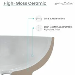 Coupon 🎁 Swiss Madison Voltaire 18" Square Ceramic Wall Hung Sink 😍 -Bathroom Sinks Shop 8081ac3f01e6dbb9 7255 w800 h800 b1 p0