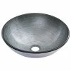 Best Pirce 🧨 VIGO Glass Vessel Bathroom Sink, Simply Silver 👏 -Bathroom Sinks Shop 82b124c10e9ed881 9078 w800 h800 b1 p0