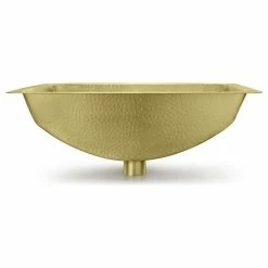 New 💯 Thompson Traders BRU-2115H Brass 21" Rectangular Brass Undermount - Brass 💯 -Bathroom Sinks Shop 845169bf0d355a87 7167 w800 h800 b1 p0
