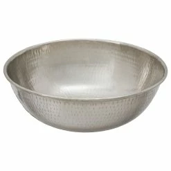 Deals ✨ SINKOLOGY Bohr 14" Handcrafted Vessel Sink, 🔨 Hammered Nickel 😍