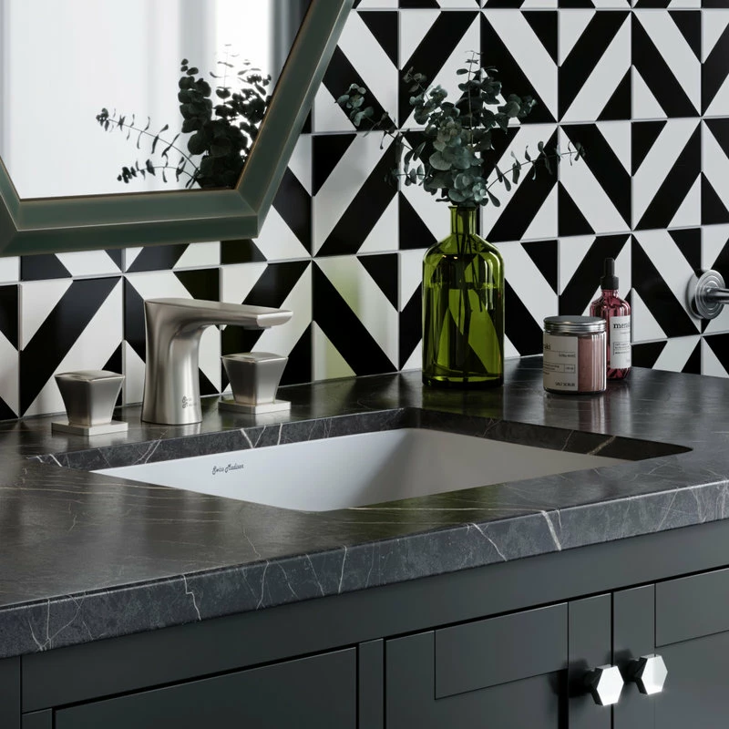 Discount ๐ Swiss Madison Plaisir 18" Rectangular Under-Mount Bathroom Sink ๐ 5 Discount ๐ Swiss Madison Plaisir 18" Rectangular Under-Mount Bathroom Sink ๐ - Image 3