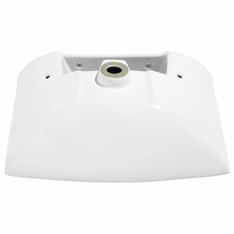 Discount ๐ Swiss Madison Sublime Pedestal Bathroom Sink Rectangular With Single Faucet Hole ๐ 7 Discount ๐ Swiss Madison Sublime Pedestal Bathroom Sink Rectangular With Single Faucet Hole ๐ - Image 5