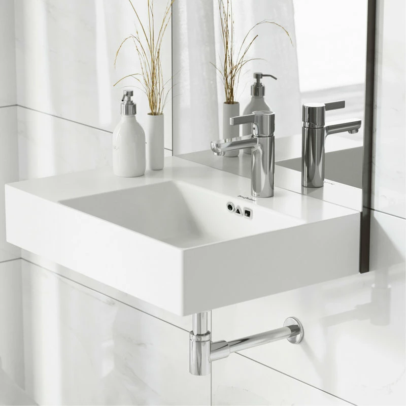 Buy ๐งจ Swiss Madison St. Tropez 24"x18" Ceramic Wall Hung Sink With Right Side Faucet Mount ๐คฉ 8 Buy ๐งจ Swiss Madison St. Tropez 24"x18" Ceramic Wall Hung Sink With Right Side Faucet Mount ๐คฉ - Image 6