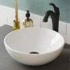 Best reviews of 🤩 Kraus USA, Inc. Elavo Round Ceramic Vessel Sink, Bathroom Arlo Faucet, Drain, Oil Rub Bronze 🎁 -Bathroom Sinks Shop 90a15ddb03518ca9 9079 w800 h800 b0 p0