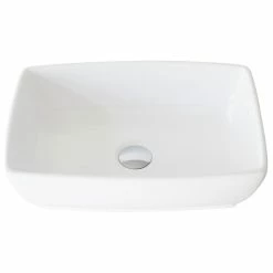 Coupon ๐ STYLISH 19" White Rectangular Ceramic Vessel Bathroom Sink ๐