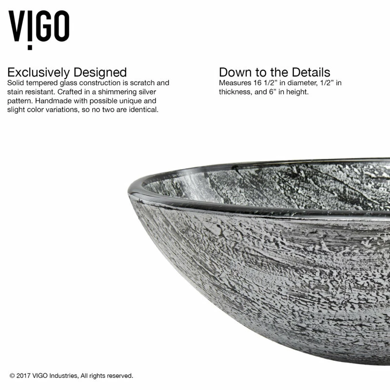 Top 10 🥰 VIGO Titanium Glass Vessel Bathroom Sink And Niko Faucet Set ❤️ 13 Top 10 🥰 VIGO Titanium Glass Vessel Bathroom Sink And Niko Faucet Set ❤️ - Image 11