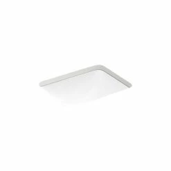 Flash Sale ๐ Kohler Caxton Rectangle Under-Mount Bathroom Sink W/ Overflow, White โญ