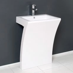 Deals ✨ Fresca Quadro Pedestal Sink, White ❤️ 7 Deals ✨ Fresca Quadro Pedestal Sink, White ❤️ -Bathroom Sinks Shop 93e198450f08f340 7550 w800 h800 b0 p0