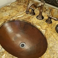 Coupon โ๏ธ Premier Copper Products Oval Under Counter ๐จ Hammered Copper Bathroom Sink, Oil Rubbed Bronze โ๏ธ 14 Coupon โ๏ธ Premier Copper Products Oval Under Counter ๐จ Hammered Copper Bathroom Sink, Oil Rubbed Bronze โ๏ธ -Bathroom Sinks Shop 9e31afc6032396b3 7009 w800 h800 b0 p0
