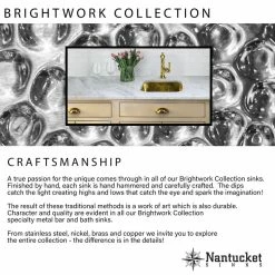 Top 10 ✨ Nantucket Sinks ROS-OF 13" Hand 🔨 Hammered Stainless Steel, Round, Under-Mount 💯 -Bathroom Sinks Shop 9f616e3b0dd56ca1 6876 w800 h800 b0 p0