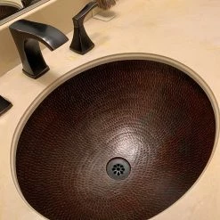 Coupon โ๏ธ Premier Copper Products Oval Under Counter ๐จ Hammered Copper Bathroom Sink, Oil Rubbed Bronze โ๏ธ 12 Coupon โ๏ธ Premier Copper Products Oval Under Counter ๐จ Hammered Copper Bathroom Sink, Oil Rubbed Bronze โ๏ธ -Bathroom Sinks Shop a1b19f670197ec43 7009 w800 h800 b0 p0