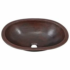 Flash Sale โญ SINKOLOGY Wallace 19" Dual Mount Copper Bathroom Sink ๐