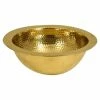 Best reviews of ❤️ Nantucket Sinks 13" Hand 🔨 Hammered Brass Round Undermount Bar Room Sink 🎉 -Bathroom Sinks Shop a20137e70d9268d4 7558 w800 h800 b1 p0