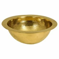 Best reviews of ❤️ Nantucket Sinks 13" Hand 🔨 Hammered Brass Round Undermount Bar Room Sink 🎉