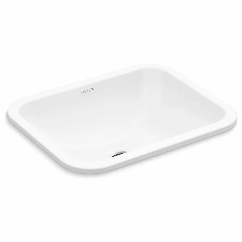 Flash Sale ๐ฅ KALLISTA Perfect Under-Mount Basin, Soft Rectangle With Overflow โจ 3 Flash Sale ๐ฅ KALLISTA Perfect Under-Mount Basin, Soft Rectangle With Overflow โจ
