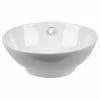 Best Pirce 🎉 Renovators Supply Manufacturing Above Counter Round Bathroom Vessel Sink White 🎉 -Bathroom Sinks Shop a5d198360af33191 5916 w800 h800 b1 p0