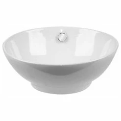 Best Pirce ๐ Renovators Supply Manufacturing Above Counter Round Bathroom Vessel Sink White ๐