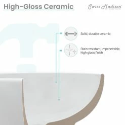 Buy ๐งจ Swiss Madison St. Tropez 24"x18" Ceramic Wall Hung Sink With Right Side Faucet Mount ๐คฉ 22 Buy ๐งจ Swiss Madison St. Tropez 24"x18" Ceramic Wall Hung Sink With Right Side Faucet Mount ๐คฉ -Bathroom Sinks Shop a791cf6b02e038d5 2052 w800 h800 b0 p0