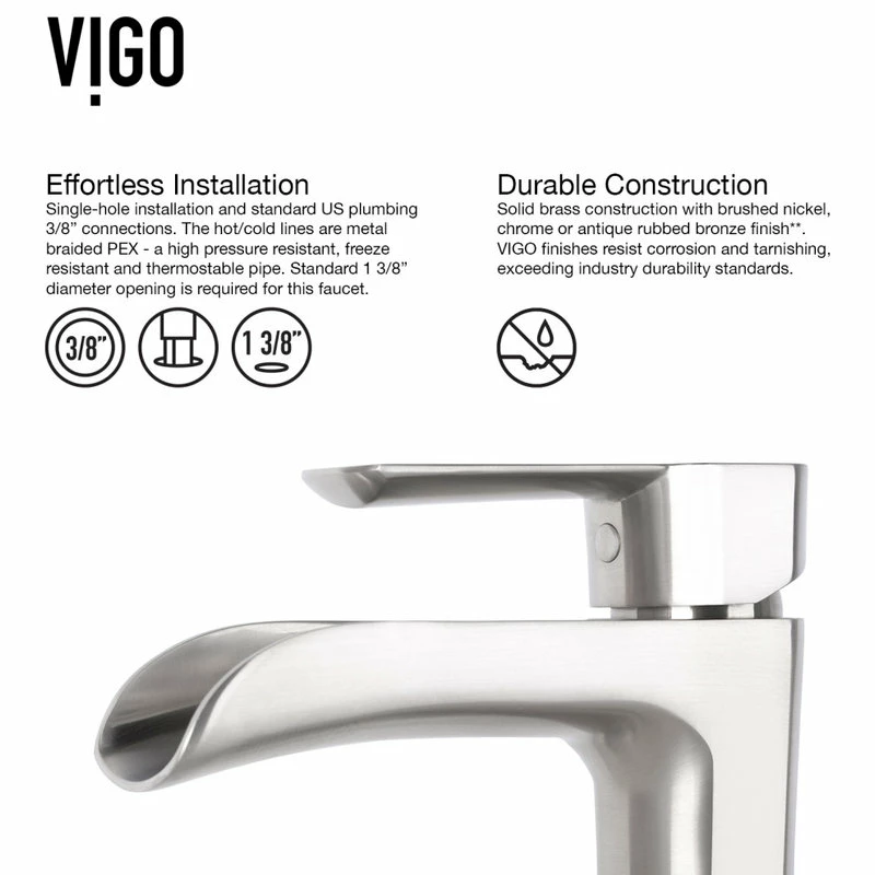 Top 10 🥰 VIGO Titanium Glass Vessel Bathroom Sink And Niko Faucet Set ❤️ 17 Top 10 🥰 VIGO Titanium Glass Vessel Bathroom Sink And Niko Faucet Set ❤️ - Image 15