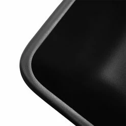 Best Pirce ✔️ Vinnova Glass Rectangular Vessel Bathroom Sink Without Faucet, Matted Black 👏 -Bathroom Sinks Shop a9f16842009c4519 4281 w800 h800 b0 p0