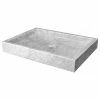 Cheap 😉 Eden Bath - Vessel Sinks Modern Natural Stone Rectangular Bathroom Vessel Sink, 22"x16", White Carrara Ma ✨ -Bathroom Sinks Shop aa613f870f8a0505 1005 w800 h800 b1 p0