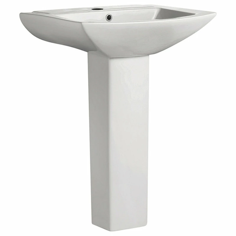 Discount ๐ Swiss Madison Sublime Pedestal Bathroom Sink Rectangular With Single Faucet Hole ๐ 3 Discount ๐ Swiss Madison Sublime Pedestal Bathroom Sink Rectangular With Single Faucet Hole ๐