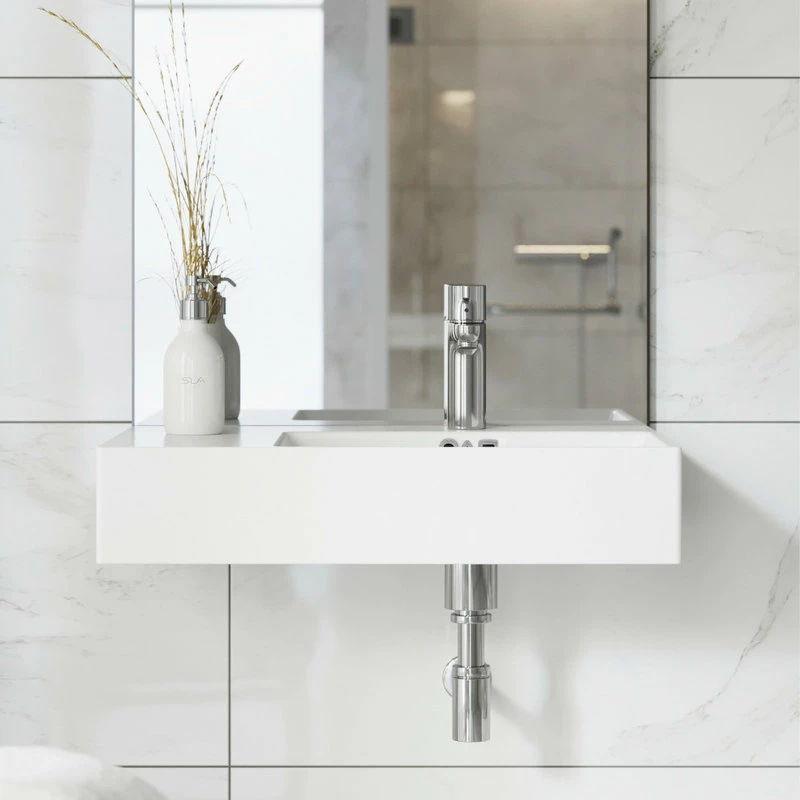 Buy ๐งจ Swiss Madison St. Tropez 24"x18" Ceramic Wall Hung Sink With Right Side Faucet Mount ๐คฉ 9 Buy ๐งจ Swiss Madison St. Tropez 24"x18" Ceramic Wall Hung Sink With Right Side Faucet Mount ๐คฉ - Image 7