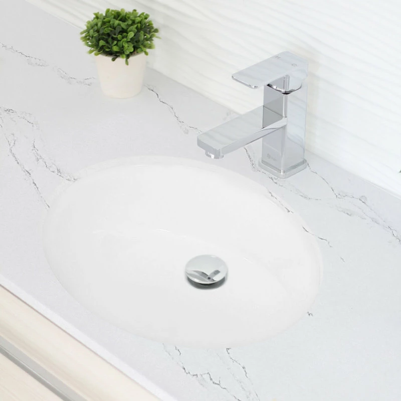 Best deal 𧨠STYLISH 19" Oval Undermount Ceramic Bathroom Sink With 2 Overflow Finishes π 14 Best deal 𧨠STYLISH 19" Oval Undermount Ceramic Bathroom Sink With 2 Overflow Finishes π - Image 12