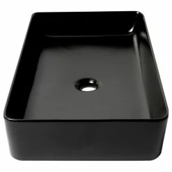 Brand new 😉 Alfi Trade Black Matte 24" Modern Rectangular Above Mount Ceramic Sink 💯 -Bathroom Sinks Shop b9c13b3e012d3ec4 5516 w800 h800 b1 p0
