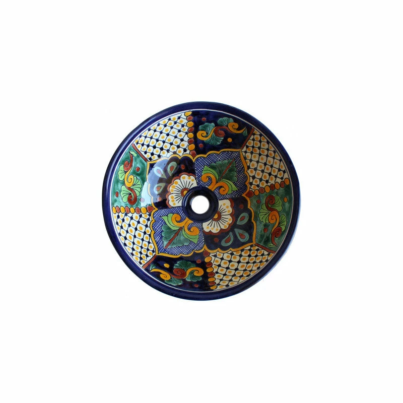 Best Pirce ๐ Fine Crafts & Imports Janitzio Round Ceramic Talavera Vessel Sink ๐ 4 Best Pirce ๐ Fine Crafts & Imports Janitzio Round Ceramic Talavera Vessel Sink ๐ - Image 2