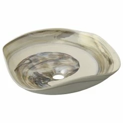 Outlet ๐ฏ Native Trails Lido Murano Glass Bathroom Sink, Abalone ๐ฅฐ