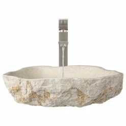 Outlet 🛒 MR Direct Sinks And Faucets 870 Galaga Beige Marble Vessel Sink 🌟 -Bathroom Sinks Shop c6313c6a01963871 0060 w800 h800 b1 p0