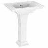 Deals 🥰 American Standard Brands Town Square S Pedestal Sink, 4" Centers, White 💯 -Bathroom Sinks Shop c8b1edee0d9f9739 8135 w800 h800 b1 p0