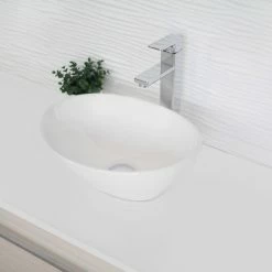 Best reviews of ⭐ STYLISH 15" White Oval Ceramic Vessel Bathroom Sink ⭐ -Bathroom Sinks Shop c8c1a0fe0dad18f1 8666 w800 h800 b0 p0