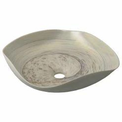 Promo ๐ Native Trails Lido Murano Glass Bathroom Sink, Beachcomber ๐