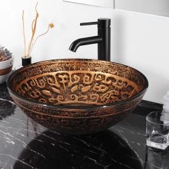 Cheap ๐ Yescom Bathroom Tempered Glass Round Vessel Sink Antique Totem Vanity Home Bowl Basin ๐ 8 Cheap ๐ Yescom Bathroom Tempered Glass Round Vessel Sink Antique Totem Vanity Home Bowl Basin ๐ -Bathroom Sinks Shop c9a11b230a694611 8841 w800 h800 b0 p0