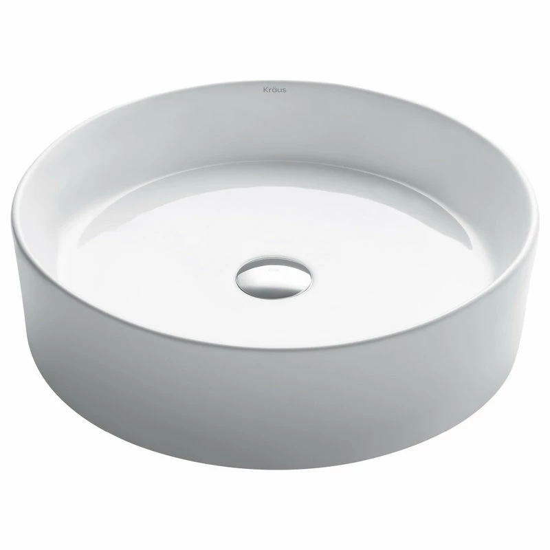 Deals ๐ Kraus USA, Inc. Elavo Ceramic Round Vessel White Sink โ 3 Deals ๐ Kraus USA, Inc. Elavo Ceramic Round Vessel White Sink โ